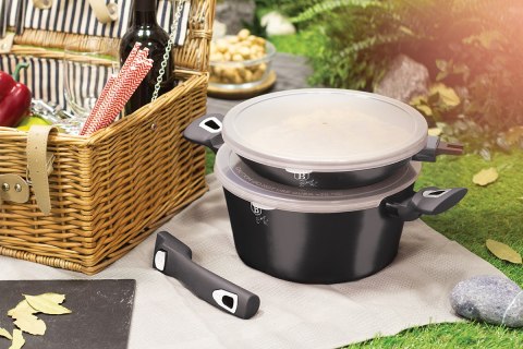 Berlinger Haus BH-7052 — zestaw garnków i patelni z pokrywkami