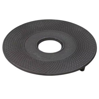 KINGHOFF KH-1848 — żeliwna podstawka pod czajniczek lub garnek, 17 cm