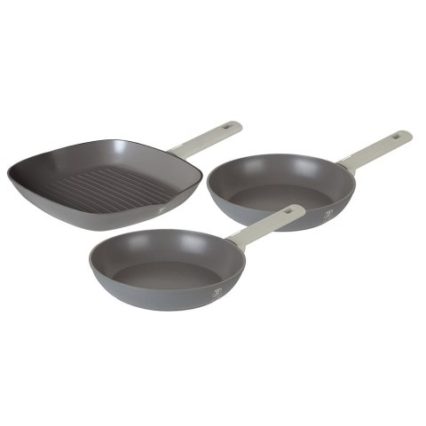 BERLINGER HAUS Aspen BH-7076 — komplet 3 patelni z patelnią grillową