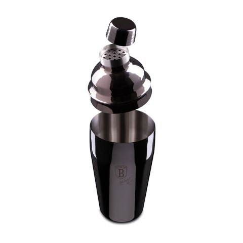 BERLINGER HAUS Black Rose BH-8545 — komplet 6 przyborów barmańskich z shakerem 550 ml