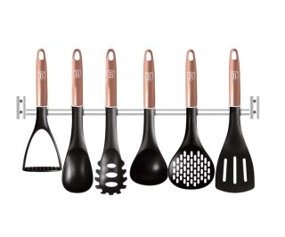 Berlinger Haus BH-6328 Rose Gold — 6 przyborów i wieszak ścienny