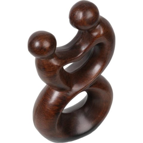 Brązowa ceramiczna figurka Para, 25 × 6 × 14 cm
