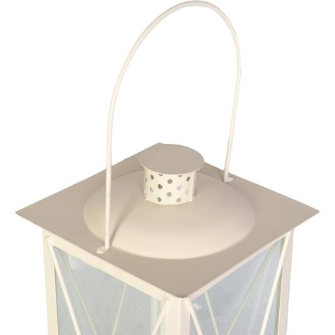 Elegancka Latarnia Metalowa o Wysokości 50cm z Otwieranym Wiekiem