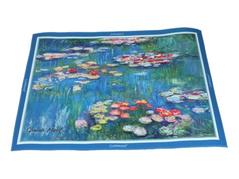 CARMANI Monet — komplet 4 podkładek na stół 29,5 × 40 cm