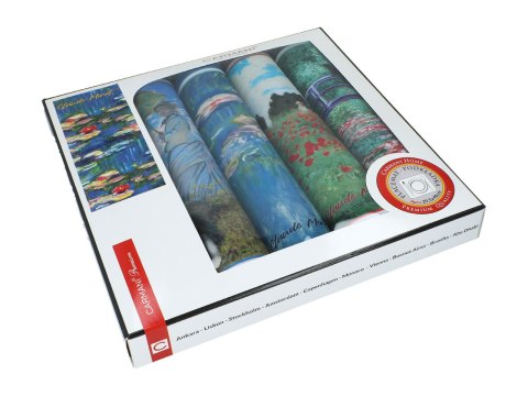 CARMANI Monet — komplet 4 podkładek na stół 29,5 × 40 cm