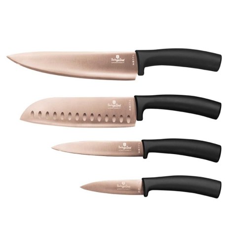 Berlinger Haus BLACK ROSE BH-2385 – zestaw 4 noży kuchennych