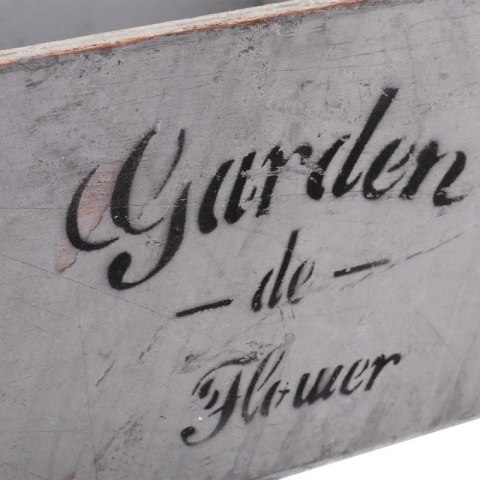 Drewniana osłonka Garden z uchwytami, 22 × 22 × 11 cm