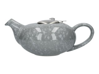 Dzbanek z Zaparzaczem London Pottery Szary Nakrapiany, 1 litr