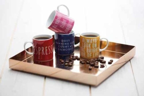 KitchenCraft Always Look — filiżanka porcelanowa do espresso 80 ml