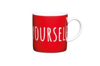 KitchenCraft Espresso Yourself — filiżanka porcelanowa do espresso 80 ml