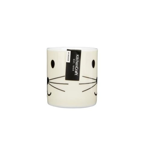 KitchenCraft Kocia buźka — filiżanka porcelanowa do espresso 80 ml