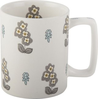 Katie Alice Pretty — kubek kamionkowy 350 ml, biały