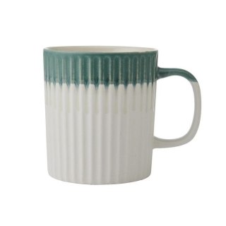 Mikasa, Kubek Kamionkowy Teksturowany Zielony - 410 ml
