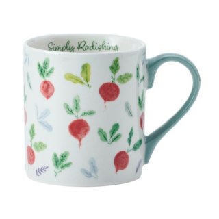 Mikasa Rzodkiewki — kubek porcelanowy 280 ml