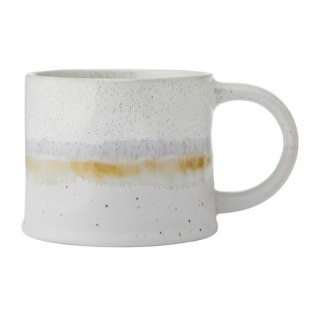 Mikasa, Kubek z Unikalnym Wykończeniem Biały - 450 ml