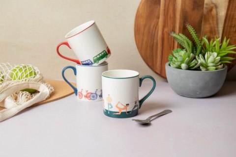 Mikasa Rowery — kubek porcelanowy 280 ml